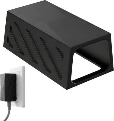 Afdekking Satellietadapter - Beschermhoes Stroomadapter - Buitenbescherming Apparatuur - Schokabsorberend - 96 cm - Zwart