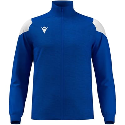 Macron Glory Prometheus Top Full Zip Heren - Royal / Wit | Maat: 3XL