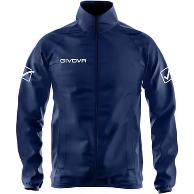Givova Rain Basico Jas Blauw L Man,Vrouw