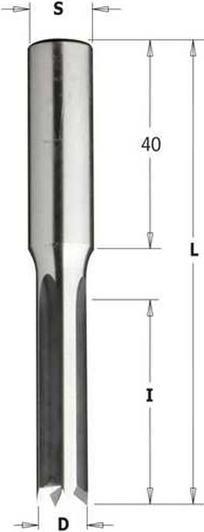 CMT - Visbekboor, links en rechts - Boor - Visbekboren - Houtboor - 1 Stuk(s)