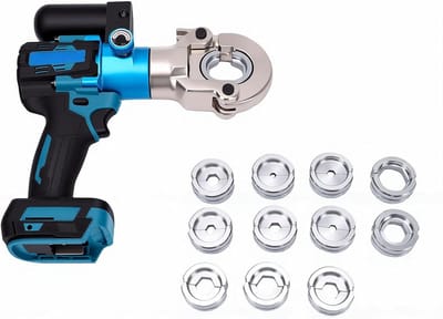 Hydraulische Krimptang - Kabelschoentang Elektrisch - Bedrading Installeren - 90KN Kracht - 10-300 mm² - Zwart