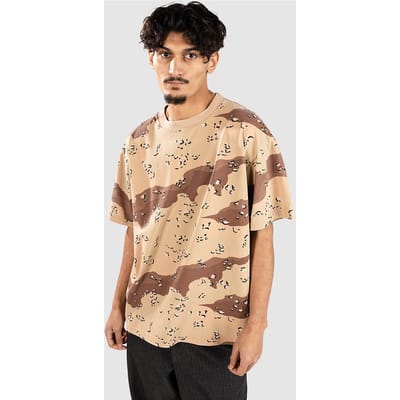 Blue Tomato Oversized Boxy 7.5 Oz T-Shirt camouflage