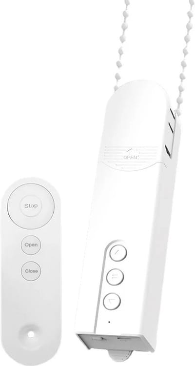 Smart Gordijn - Slimme Gordijnen - Gordijn Motor - Automatisch Gordijn Openen - Wit - WIFI-versie - 3.6cm/s - 4W