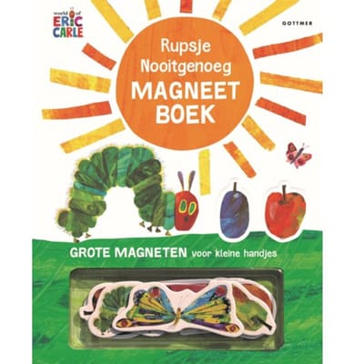 Rupsje Nooitgenoeg Magneetboek - Rupsje Nooitgenoeg - Eric Carle