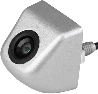 Dailygoods- Achteruitrijcamera Waterdicht - CCD Beeldsensor - Nachtzicht - Brede Kijkhoek - Universele Montage - Zilverkleurige Afwerking