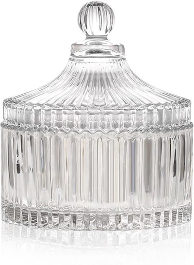 Dailygoody - Sieradenopberger - Glazen Jars Met Deksel - Aesthetic