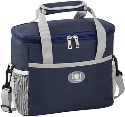 Isolatiekoeltas voor Picknick en Camping, Wasbare Thermische Lunchtas, Ideaal voor Barbecues en Reizen (29 cm x 21 cm x 26 cm)