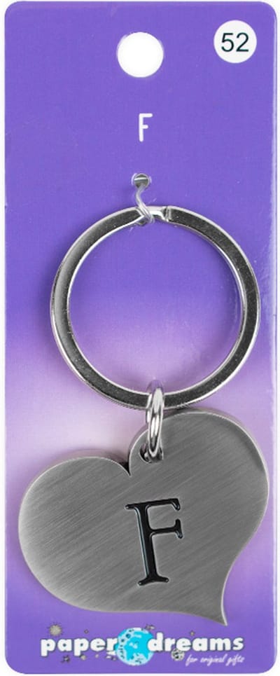 Hart sleutelhanger - F
