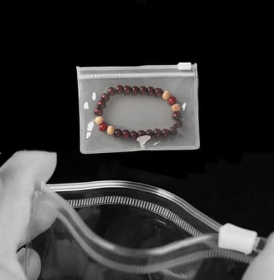 50 Stuks Duidelijke Zipper Lock Tassen voor Sieraden, Anti-Oxidatie en Verpakking, Resealable Opslag voor Kabels en Kleine Voorwerpen (18x15cm/7x6inch)