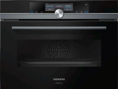 SIEMENS compacte oven met magnetron en added steam - CN838GRB6