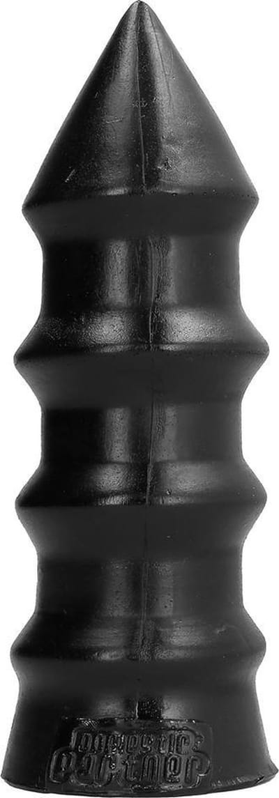 Domestic Partner Buttplug/anaaldildo Bunker Buster zwart - 23 cm
