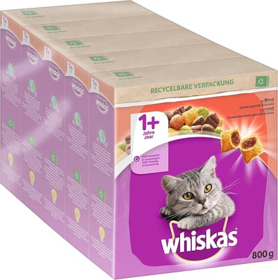 Rundvlees Kattenbrokken - 5 x 800g