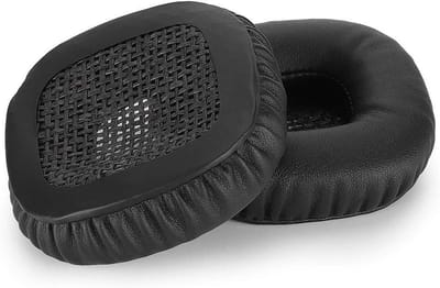 Oorkussens voor On-Ear Koptelefoon - Zacht Oorbeschermers - Reservekit voor Hoofdtelefoon (Zwart)