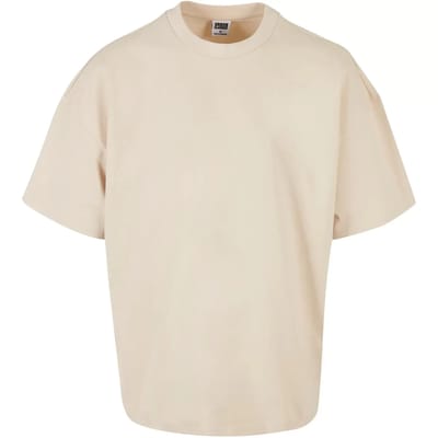 Urban Classics - Ultra Heavy Oversized Heren Tshirt - L - Ivoorkleurig