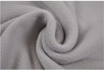 Fleece stof - Zilvergrijs - 1 meter - Per meter - Anti pilling fleece