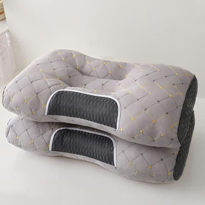 Oreiller cervical pour aider à dormir, protection de la colonne cervicale, oreiller de sommeil, aide au dos, protection de la taille, oreiller pour adultes et enfants, maison 900g