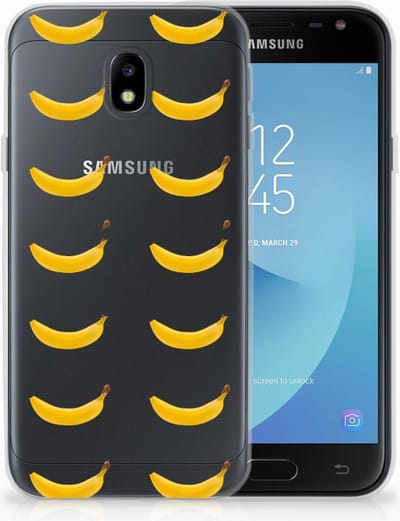 Samsung Galaxy J3 2017 Siliconen Case Banana