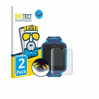 BROTECT - Screenprotector voor TCL Movetime Family Watch 2 - Folie Beschermfolie matte volledig dekking 2 Stuks