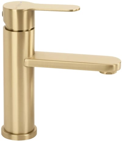 Rea - Arcos - Wastafelkraan - Geborsteld Goud Low - 9,8X20X18,5Cm