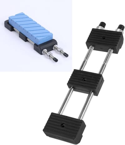 Verstelbare houder voor slijpstenen, antislip basis voor messen slijpen en oliestenen, ideaal voor precisie slijpen