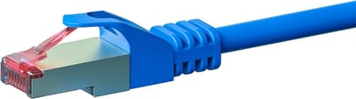 Danicom CAT6 S/FTP (PIMF) patchkabel - 2 meter blauw - netwerkkabel - internetkabel - UTP kabel - RJ45 - 1000 mbit/s
