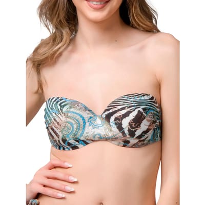 Voorgevormde bandeau bikini top voor dames Luna Casablanca