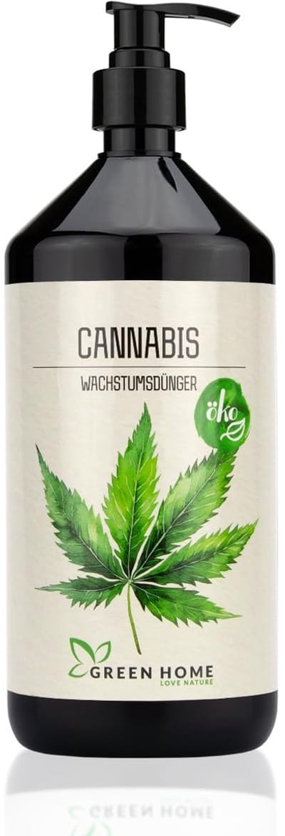 Green Home Cannabis Groei Meststof - Geconcentreerde Plantenvoeding - 1 Liter - NPK 7-3-5