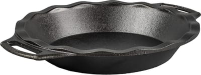 Gietijzeren Pie Pan 9 Inch - Stevig Bakvorm voor Taart en Quiche
