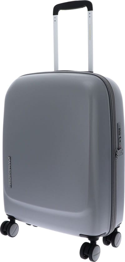 MANDARINA DUCK D-Drop 2.0 Cabin Trolley Silver Zilverkleurig 55cm