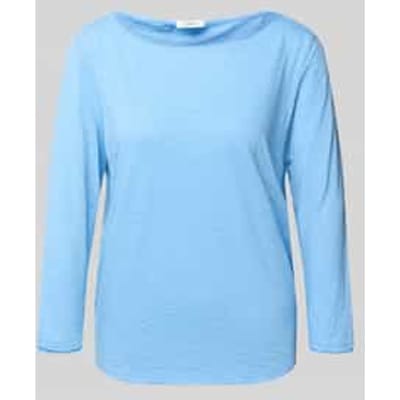 Regular fit T-shirt van puur katoen