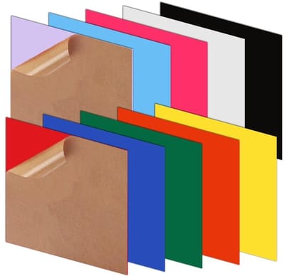 Acrylglas plaat 20 x 20 cm (3 mm) voor kunsthandwerk, decoratie en modelbouw, gekleurde lasersnijplaten voor creatieve projecten