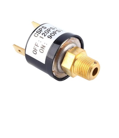 Allecto - Drukschakelaar - Luchtcompressor - Professionele Drukregelaar - 90-120 PSI - Betrouwbare Drukregeling - Geschikt voor Compressoren - Type...