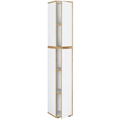 Houten kantoorkast Dossierkast Kantoormeubilair Kast Salia 5-voudig breedte 30 cm Draaideur