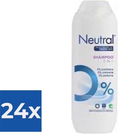 Neutral Shampoo 2 in 1 - 250 ml - Voordeelverpakking 24 stuks