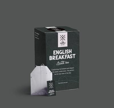 Losse Zwarte thee Tea Travels - English Breakfast g met Zwarte thee