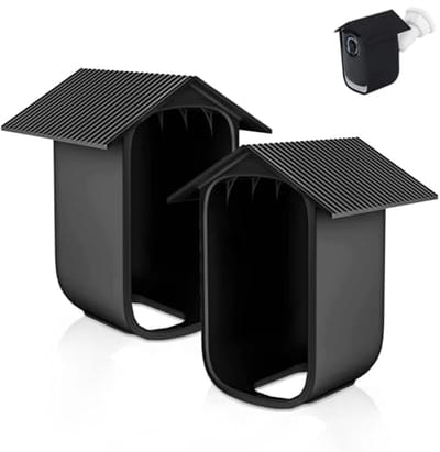 Weerbestendige Siliconen Beschermhoes voor EufyCam 2C - 2 Stuks