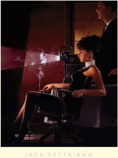 Kunstdruk Jack Vettriano - An Imperfect Past 60x80cm