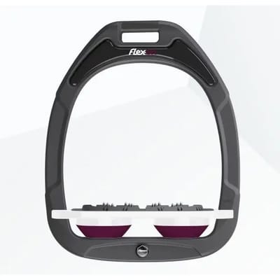 Platte Ultra Grip Steigeren Antraciet/Wit/Pruim Flex-On Green Composite