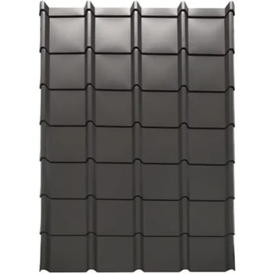 Aquaplan Aqua‑pan Ebena Smooth - Antraciet - Dakpanplaat - 1 M²