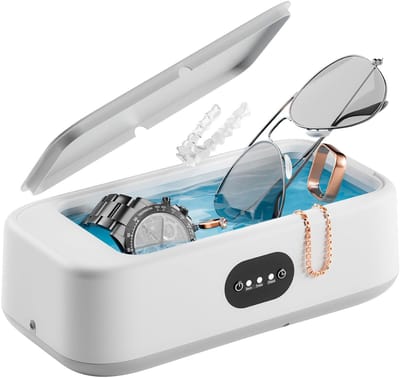 ZRSS® Ultrasoon Reiniger - Ultrasone Brillenbad - Reinigingsapparaat Sieraden en Juwelen - 640 ml - 49 kHz