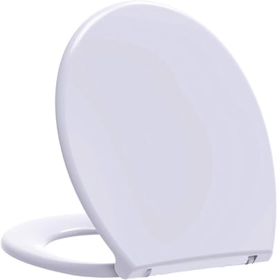Toiletbril Duroplast - WC-bril Zitting - Badkamer Vernieuwen - Softclose Mechanisme - Standaard D-vorm - Manhattan Grijs