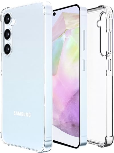 iTech Bumper Hoesje geschikt voor Samsung Galaxy A35 – Slank, Schokbestendig & Beschermend