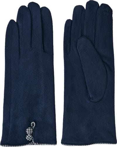 Juleeze Handschoenen Winter 8x24 cm Blauw Polyester