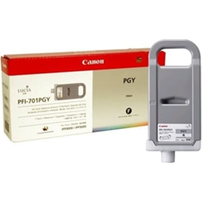 Canon PFI-701PGY inktcartridge foto grijs (origineel)