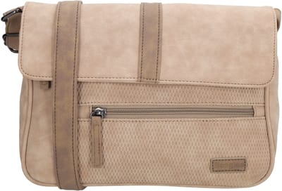 Beagles Brunete Schoudertas - Crossbodytas - Crossover - Dames - Lichttaupe