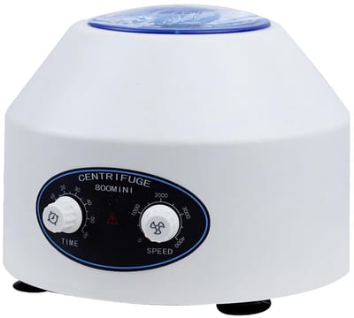 Laboratorium Centrifuge - Kleine Centrifuge - Prp Scheiding - Instelbare Snelheid - 800 RPM