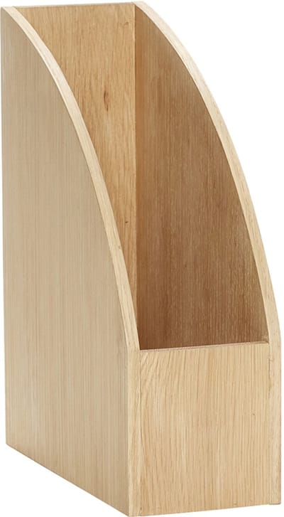 HÜBSCH INTERIOR - FSC® Eiken houten brievenbakje - 35x24x(h5/h10)cm