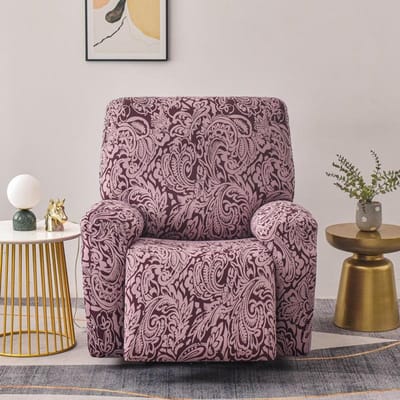 Fauteuilhoezen Stretch Bankhoes Stoelhoezen Meubelbeschermer Fauteuilhoes voor Schommelstoel 1 Seater