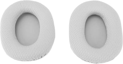 Comfortabele en Ademende Oorkussens voor Draadloze Gaming Headset, Geluidsisolatie en Verbeterde Geluidskwaliteit, Geschikt voor Lange Speelsessies (Grijs)
