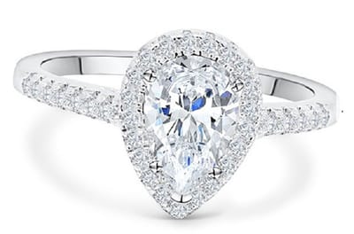 Schitterende Zilveren Ring met Zirkonia Steentjes 19.00 mm. (maat 60)